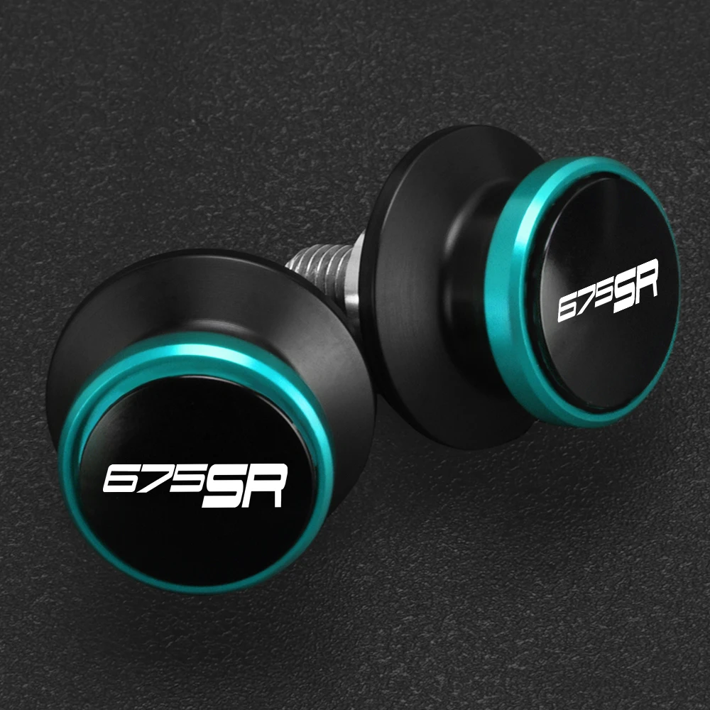 Para cfmoto 675sr 675 sr sr675 cf675sr 2024 2025 2026 motocicleta cnc 10mm acessórios carretéis braço oscilante suporte traseiro parafusos sliders