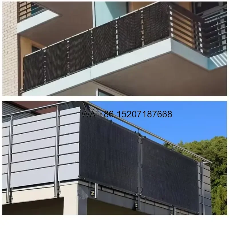 Wmwmnu Flexible PV Solar Panels for Windows Balcony Customized Size