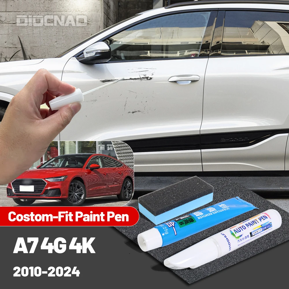 

Для Audi A7 4G 4K 2010-2024 2011 2017 2018 2019 2020 2022 2023 Автомобильная ручка для ретуши, ремонт царапин, средство для удаления краски, уход за краской