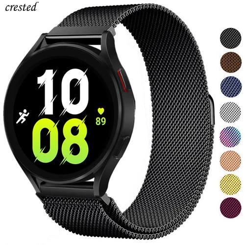 Imagen 2 del producto Mlianese loop para Samsung Galaxy watch 6 correa 4 classic/5 pro/3/Active 2/Gear S3 20mm 22mm pulsera para Huawei GT/2/3/Pro band