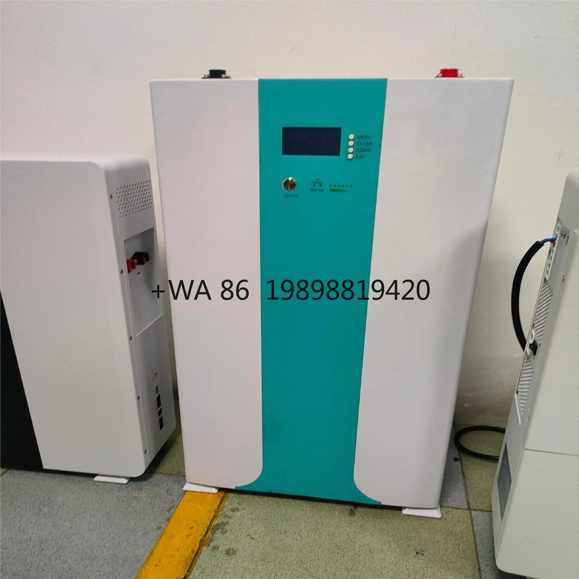 

Solar Battery Pack 5KWH 10KWH Lithium Ion Cell 48v 51.2v 100ah 200ah Wall Rack Mounted LiFePO4 Battery for Home Solar System