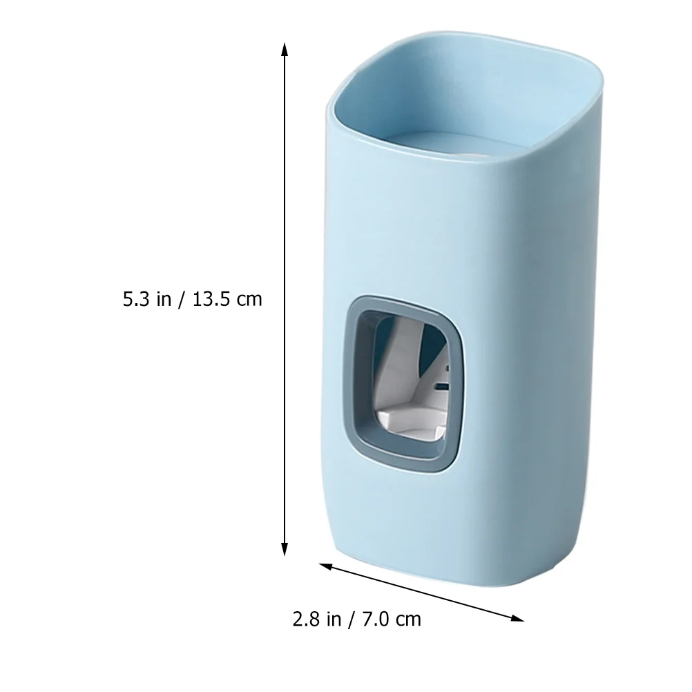 2pcs Automatic Squeezer Toothpaste Dispenser Bathroom Toothpaste Squeezer Toilet Toothpaste Dispenser