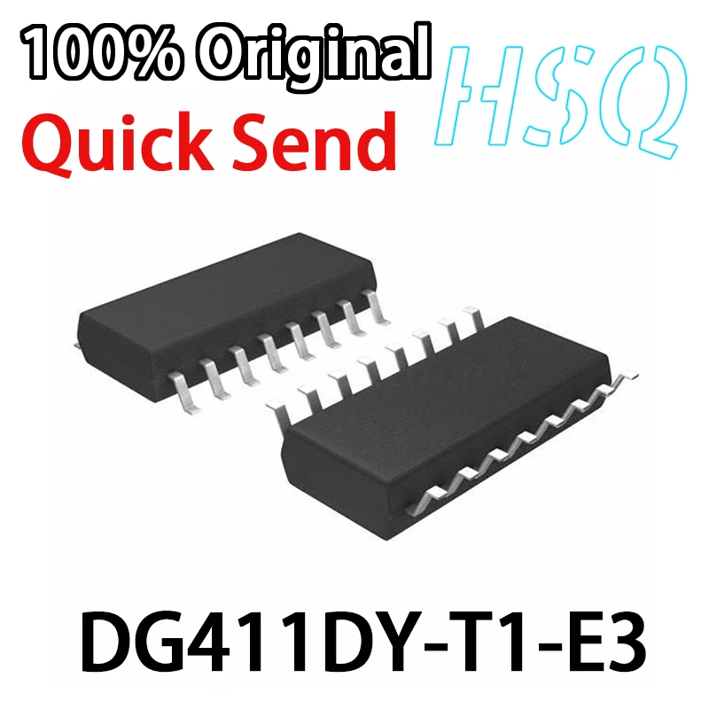 

1PCS DG411DY-T1-E3 DG411DY Analog Switch Chip Packaging SOP-16 New Original