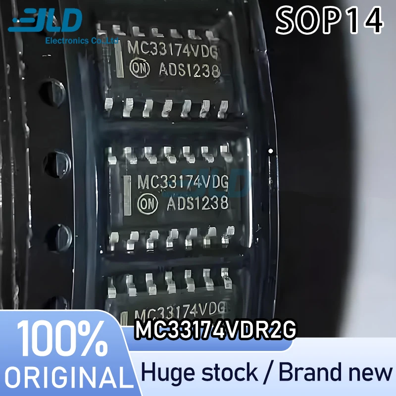 

(10-20piece) 100% New MC33174VDR2G SOP14 Chipset Professional one-stop ordering Adequate stock Chip Electronics