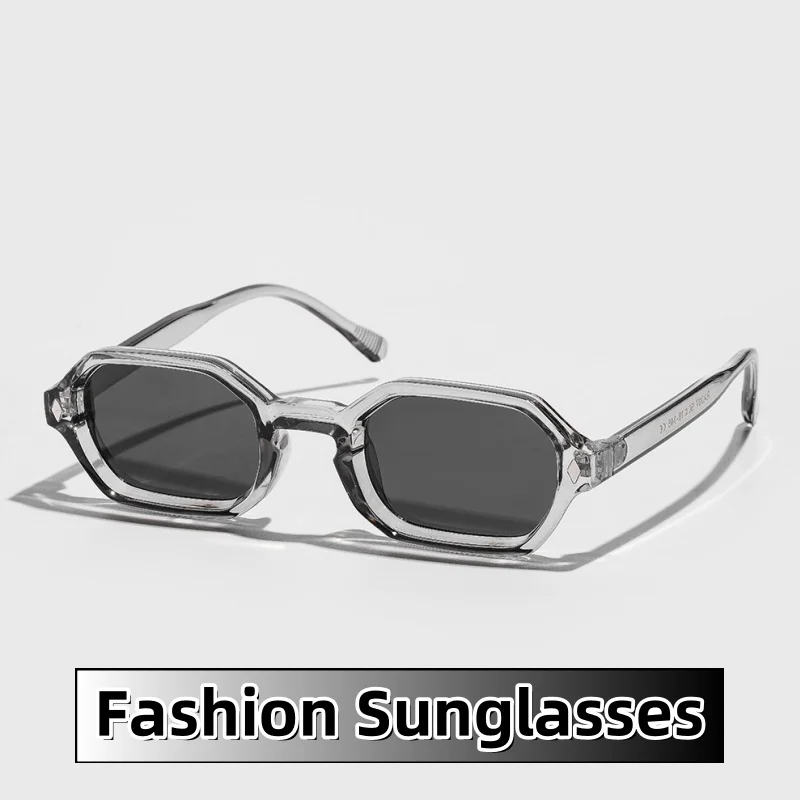 Exquisite Small Square Frame Sunglasses Fashion Sturdy and Durable Party Gatherings Beach Travel UV400 Resistant Shades Glasses