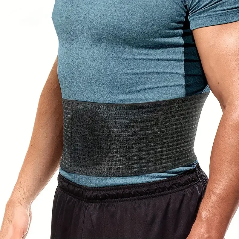 Umbilical Hernia Belt Abdominal Binder with Hernia Support Pad, Navel Ventral Epigastric Incisional Belly Button Hernias