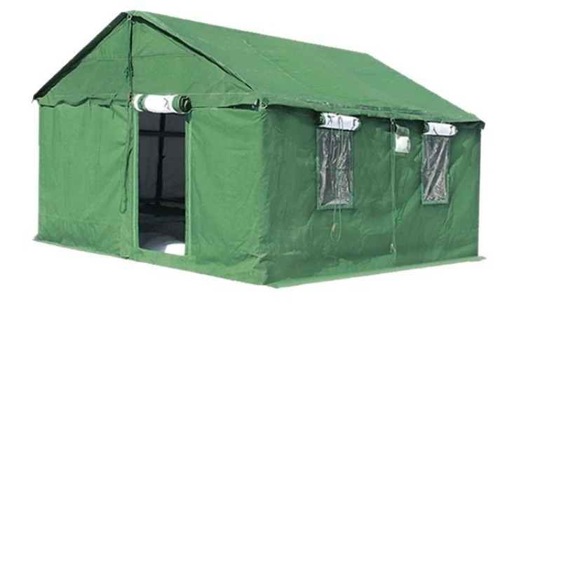 Outdoor construction site tents, engineering disaster relief, canvas living cotton tents