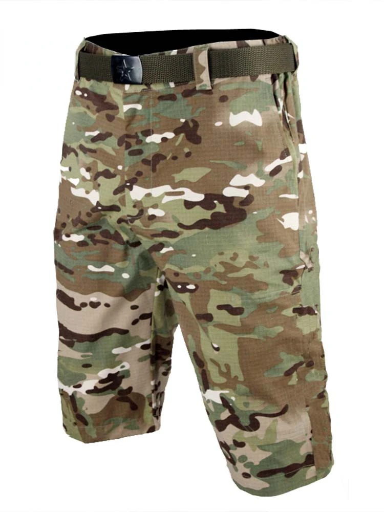 

Russian Army MC/CP Camouflage Tactical Shorts Tear Proof Quarter Pants Hunting