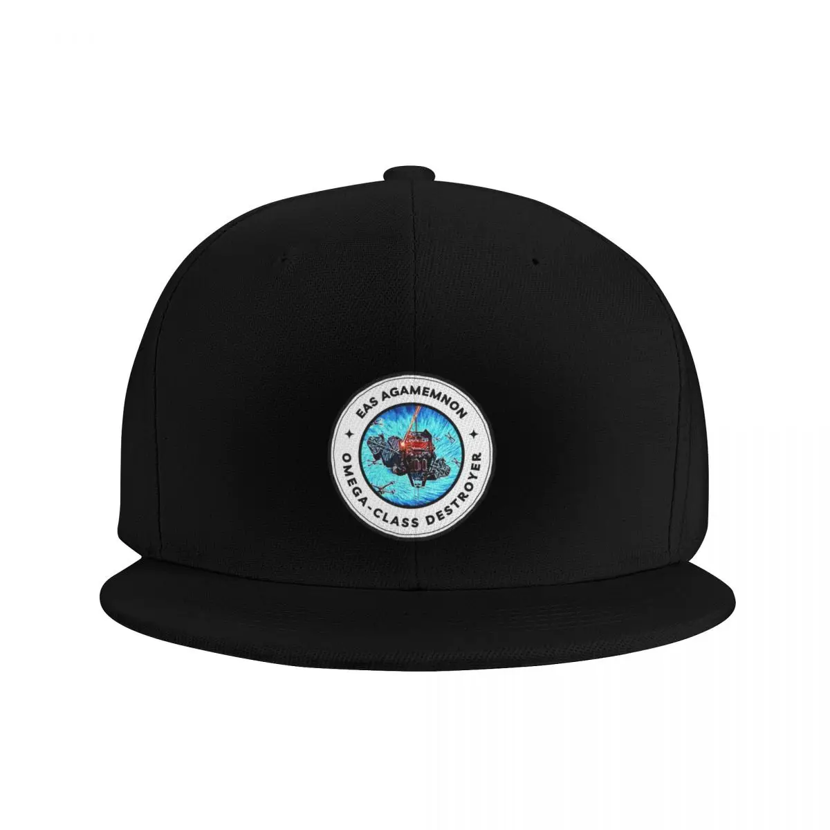 EAS Agamemnon - Omega-Class Destroyer - Black - Sci-Fi B5 Baseball Cap Icon Beach Sun Cap Sun Hats For Women Men's