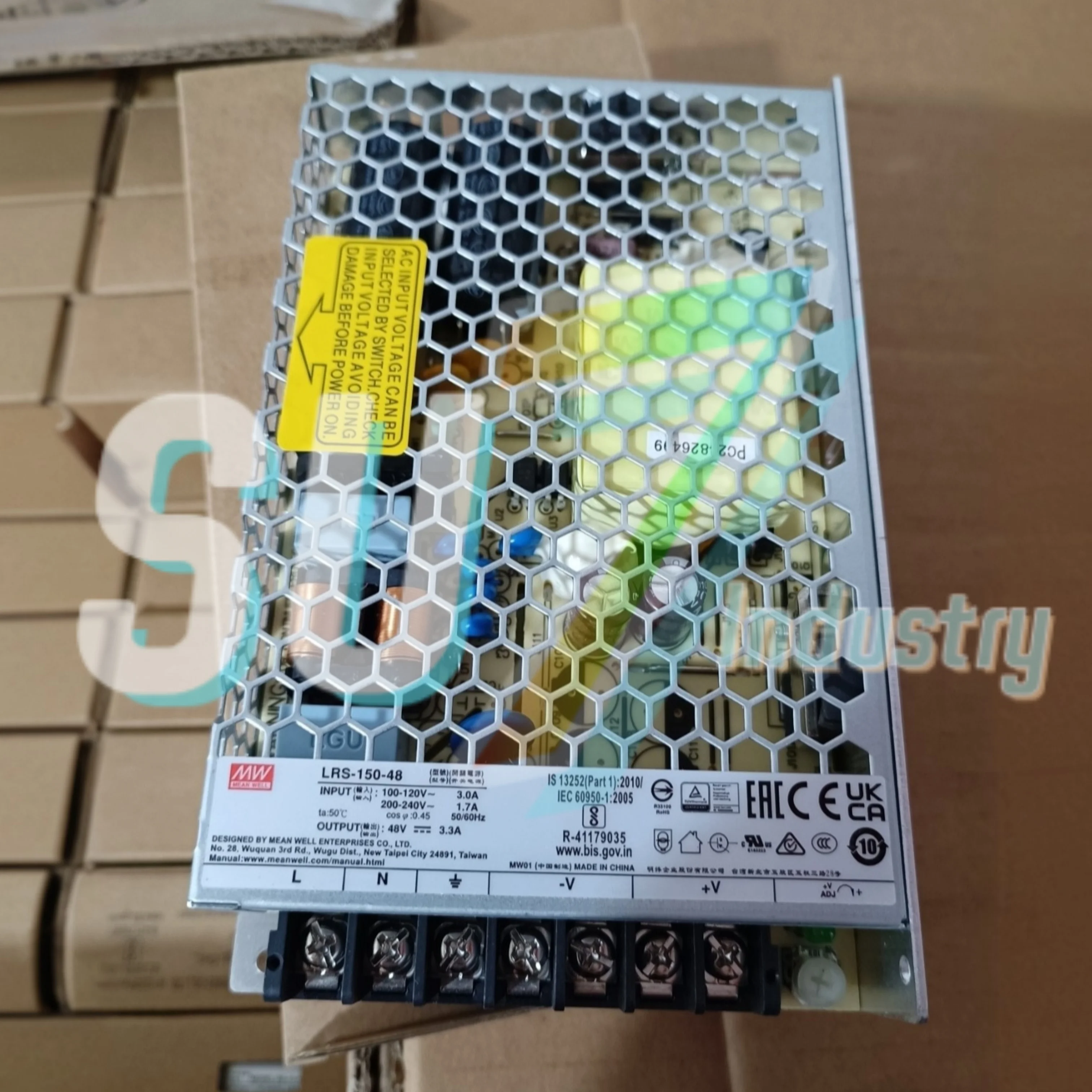 Mean Well LRS-150-36 LRS-150-48 Alimentatore con interruttore Nuovo in scatola