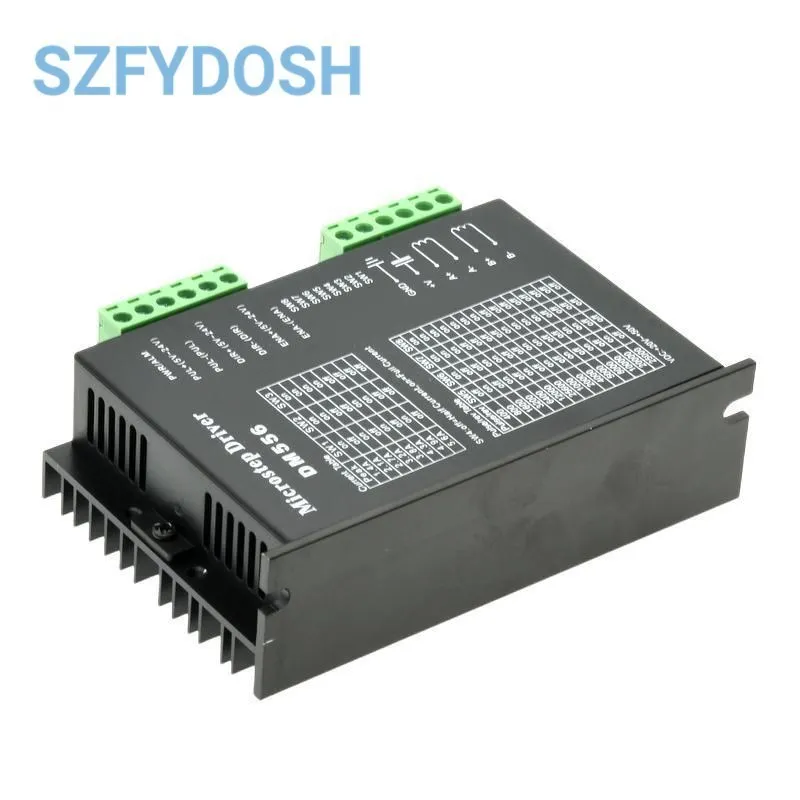 Imagem -05 - Digital Stepper Motor Driver Dm542 Dm556 Fase 4.0a 42 57 Controlador do Motor de Passo Nema17 Nema23 Nema34