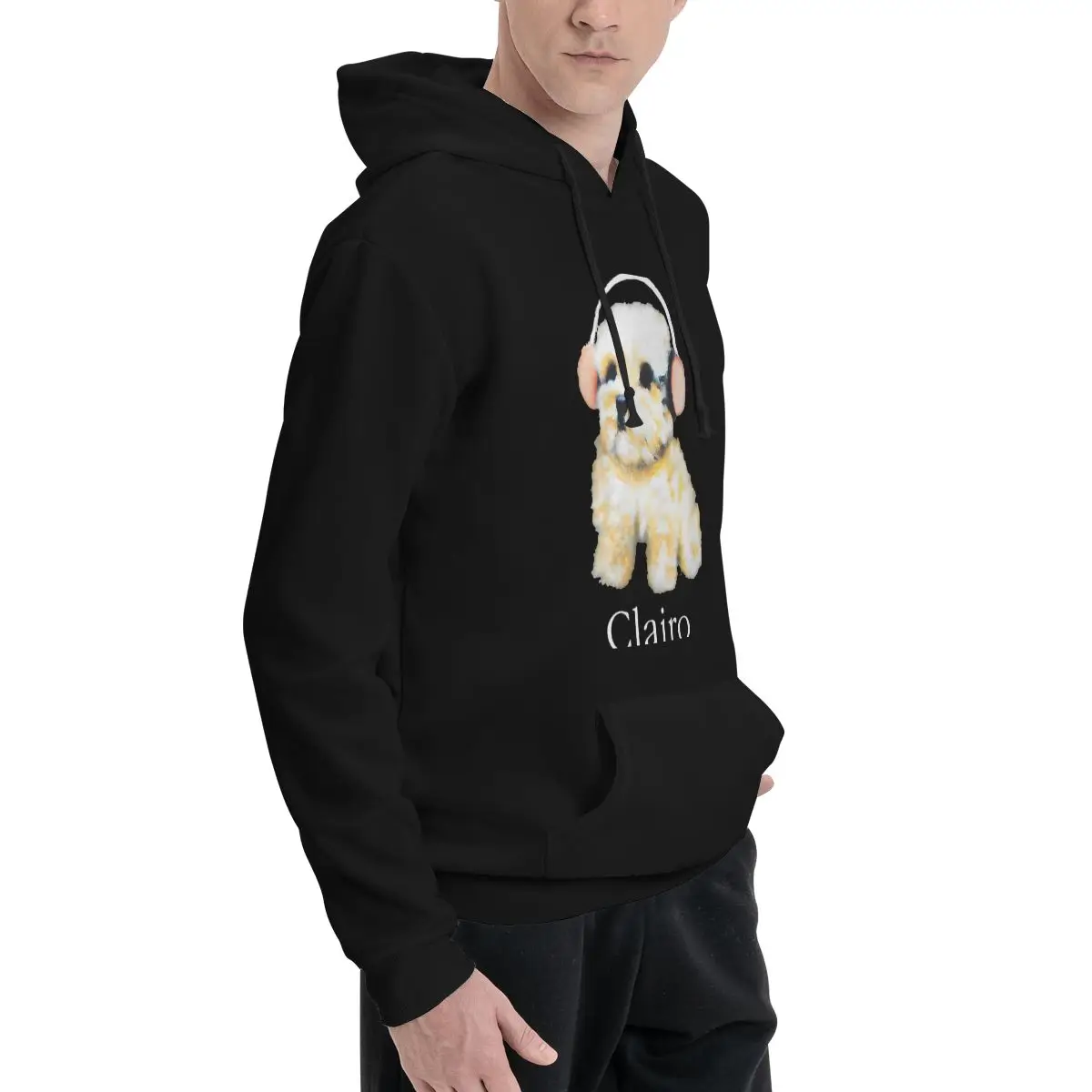 Clairo Dog Music Hoodies Men Women Funny Sweatshirts Autumn Oversized Pullovers