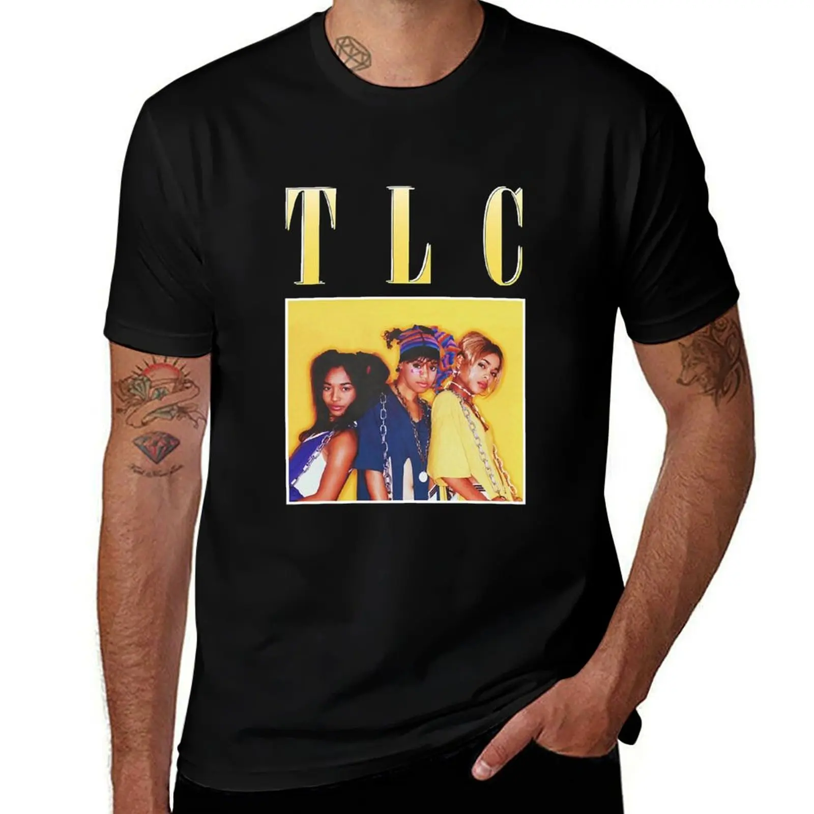 

Vintage TLC Friend Team 90s Hip Hop T-Shirt t shirt man designer man t shirts high quality luxury brand T-Shirt