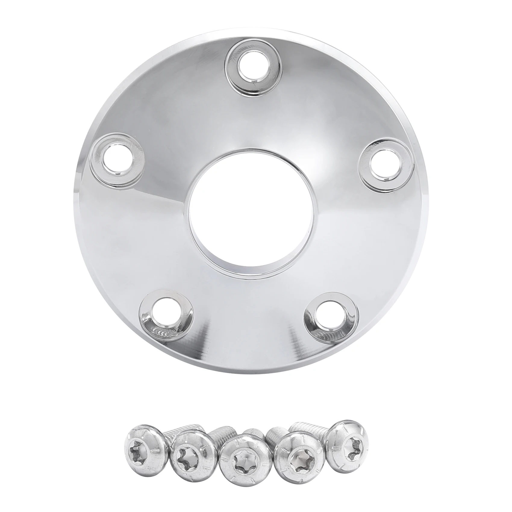 Motorcycle Dual Disc Front Wheel Hub Cap Cover For Harley Touring Street Road Glide Non ABS 2008-2021 view 5