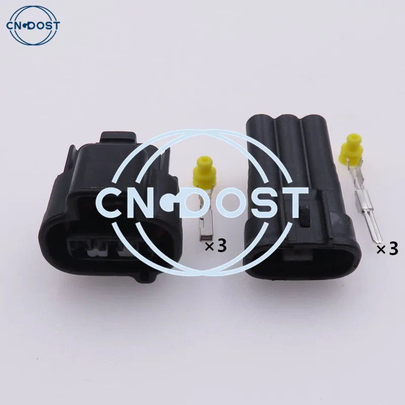 

1 Set 3 Pin Speed Sensor Connector AC Assembly For Toyota 1JZ-GTE 2JZ-GTE R152 W58 V160 VSS Socket 6248-5316 6248-5317