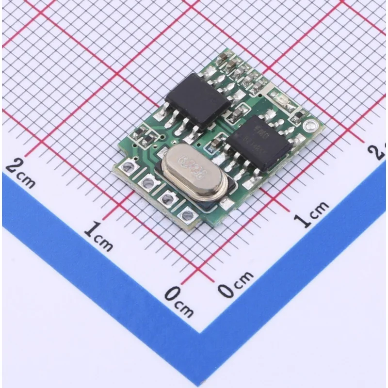 DIFODA 433Mhz RF Relay Receiver Module Wireless 1CH Output with Learning Button and 433Mhz RF Remote Control Transmitter DIY