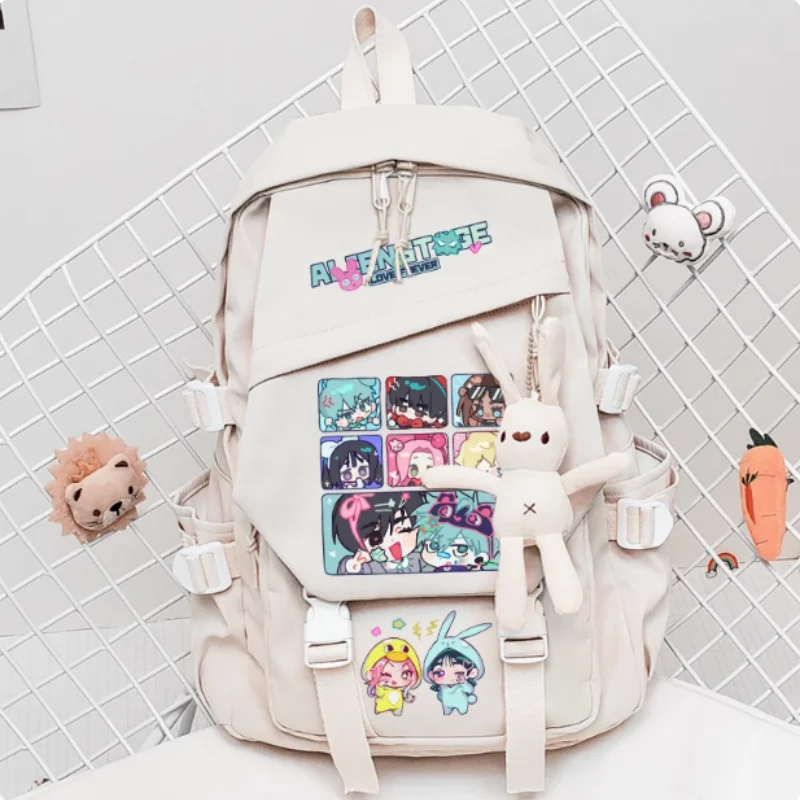 

Anime Alien Stage Schoolbag Fashion Casual Teenagers Student Backpack Handbag B1879