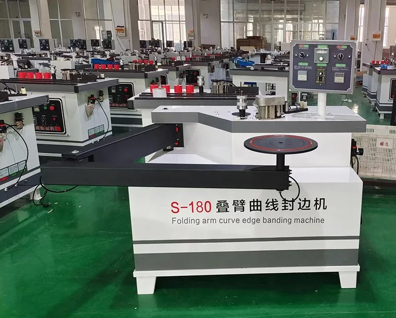 S-180 Folding Arm Curve Straight Edge Banding Machine