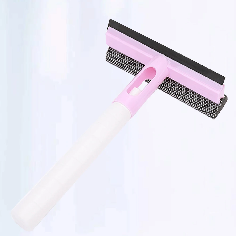 

1pcs Window Cleaning Squeegee With Sprayer Multi-Purpose Glass Scraper Double Side Non-Slip Handle For Bathroom