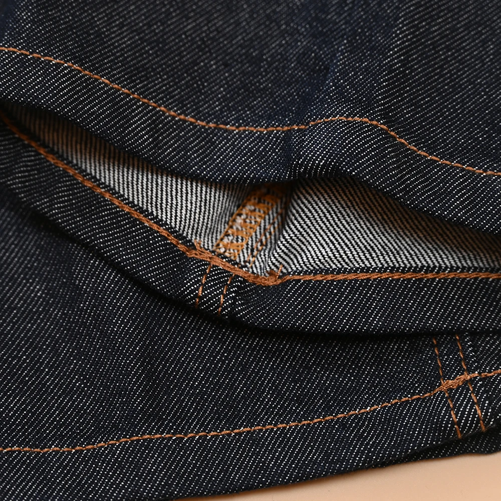 Jean taille haute extensible jambe droite bleu profond femme automne hiver nouveau Sle décontracté fermeture à glissière pantalons longs TING
