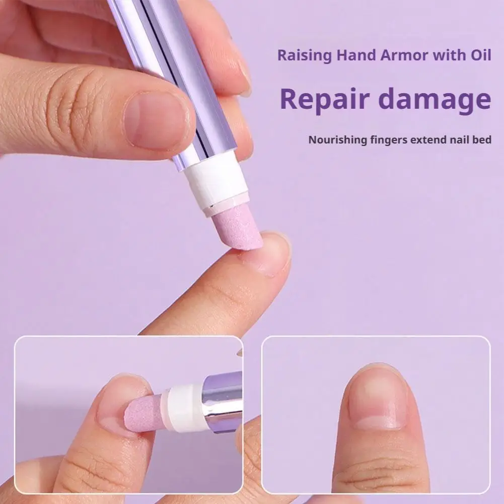 Novo 3-em-1 essência unha cutícula óleo caneta hidratar hangnails danos secos unhas reparação cutícula removedor caneta ferramentas de cuidados com as unhas