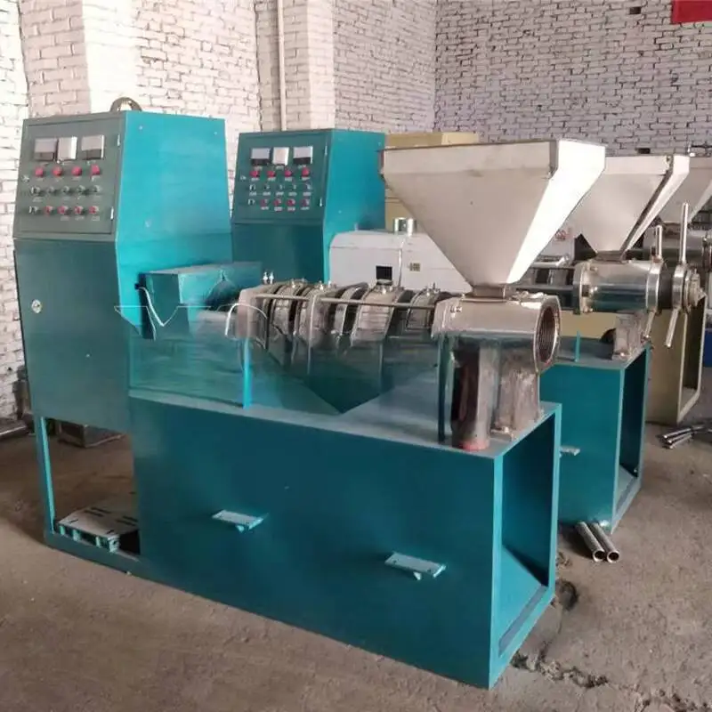 Factory Direct Sale Automatic Oil Press for Castor Coconut Pumpkin Seed Linseed Walnut Sesame Sunflower Oils Including Olive Oil