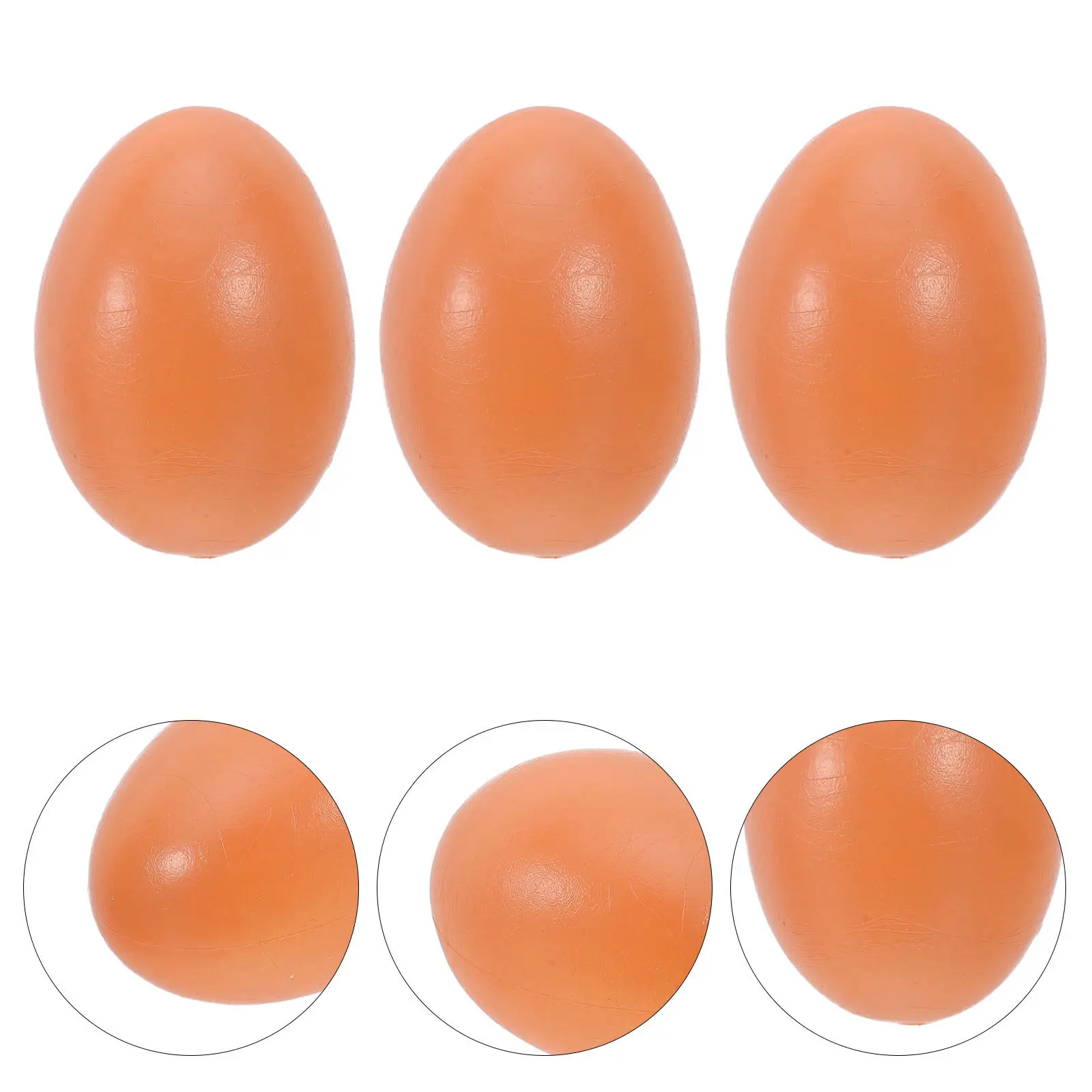 

Набор из 6 гладких пластиковых окрашенных пасхальных яиц для поделок, неокрашенные заготовки для декора, креативный набор для украшения пасхальной вечеринки, имитация яиц для творчества