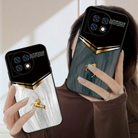 Golden Horse Head For OnePlus 8 9 11 12 13 10 Pro 9RT 8T 12R Ace 3 5 2V Nord CE 2 4 Lite N20 SE 30 200 silicone soft phone case