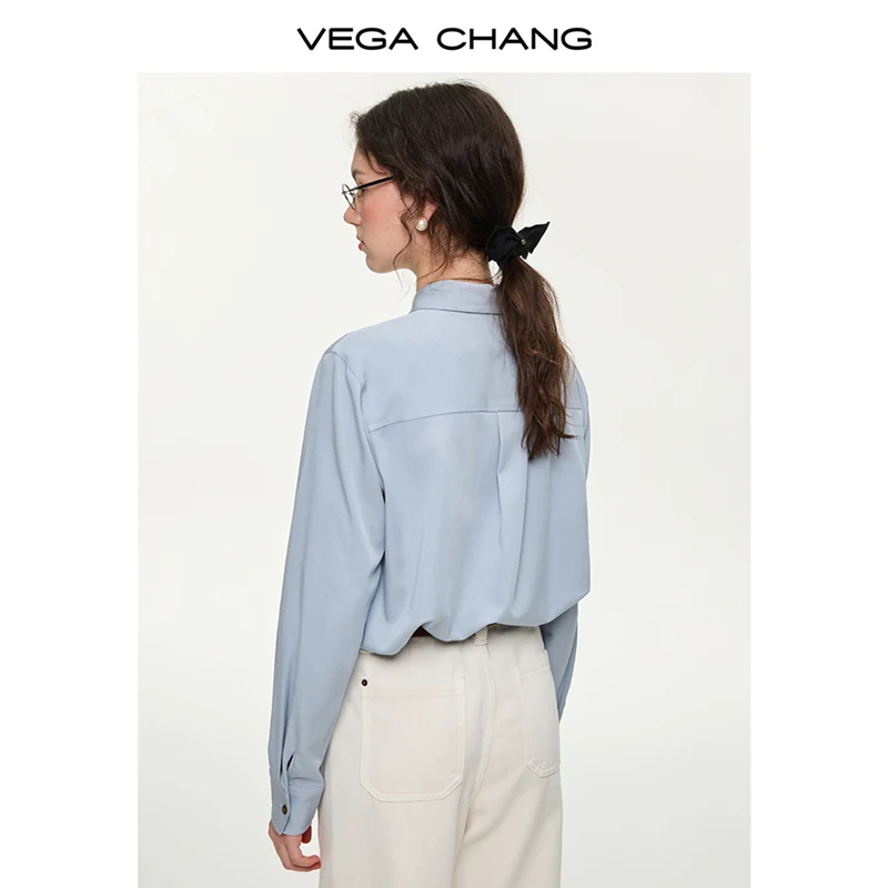 Vega Chang – chemise polyvalente basique pour femme, nouvelle collection hiver