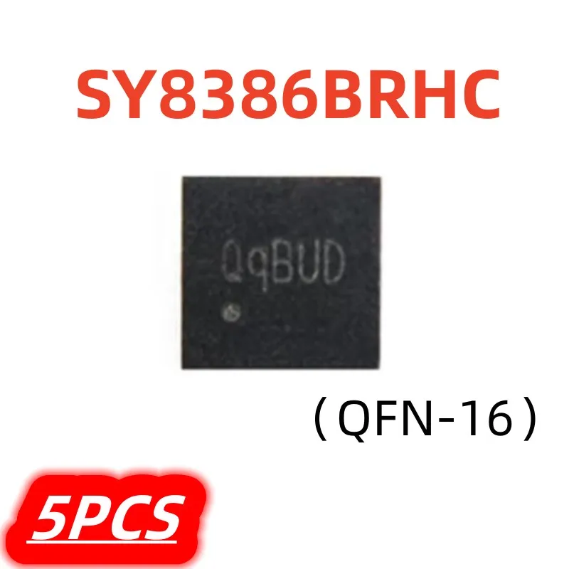 5 unids/lote SY8386BRHC SY8386B QqAZB QqBTB Q9A... QFN-16 100% nuevo en stock