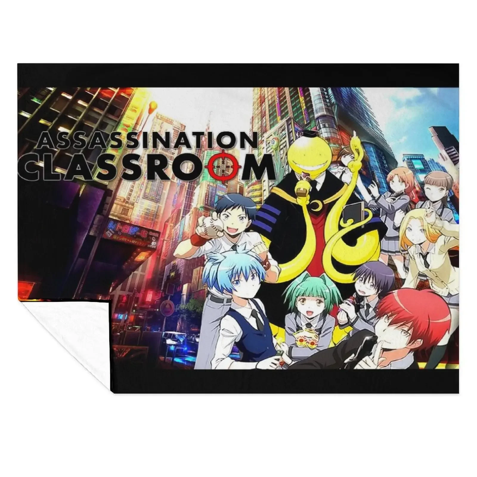

Assasination Classroom Throw Blanket Sofa Quilt Sleeping Bag Picnic halloween Blankets