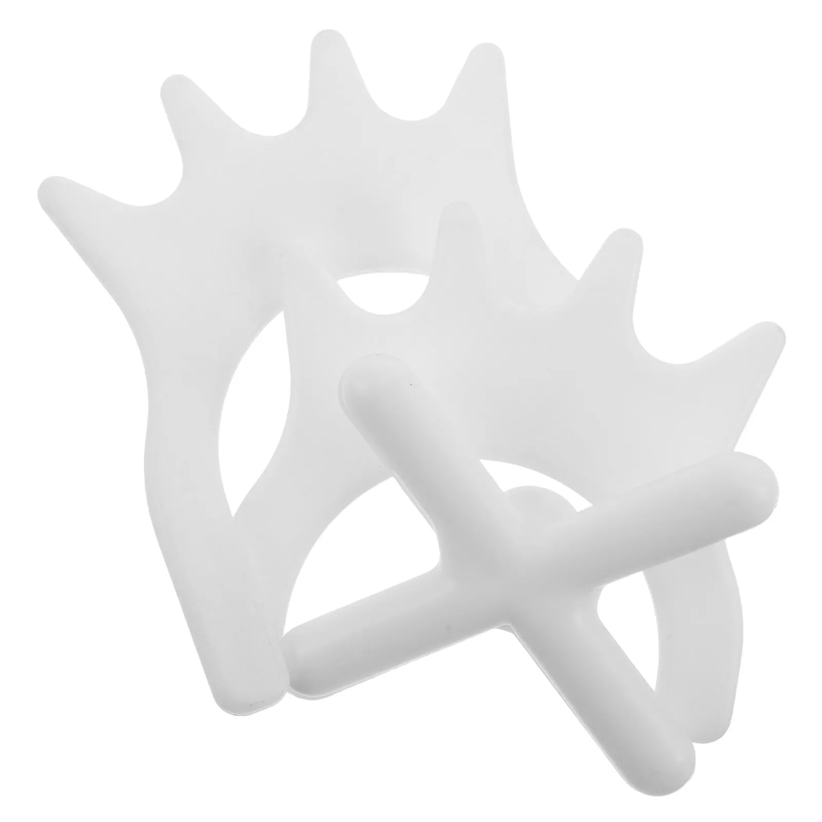 

3Pcs Billiard Bridge Heads Plastic Slip-on Pool Cue Bridge Head Snooker Cue Rest Game Room Accessory Pool Table Accessory