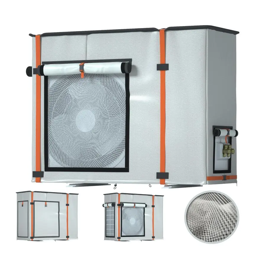 

Conditioner Cover, Outdoor Mini Split Cover for AirConditioner Outside Unit, Can be Used in Air ConditionerOperation,AC Protecto