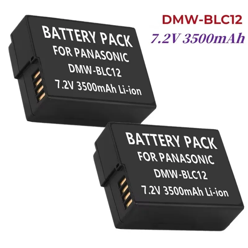 7.2V 3.5Ah Compatible with Panasonic DMW-BLC12,DMW-BLC12E,DMW-BLC12PP and Panasonic Lumix DMC-G85,DMC-FZ200,DMC-FZ1000Battery