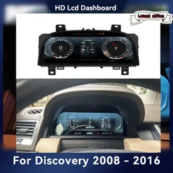 Car LCD Dashboard Player For Land Rover Range Rover Discovery 3 4 5  Digital Cluster Instrument Panel Speedometer