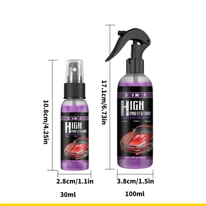 SZCH Automotive Scratch Remover Sprayer with Multifunctional Coating Restorer