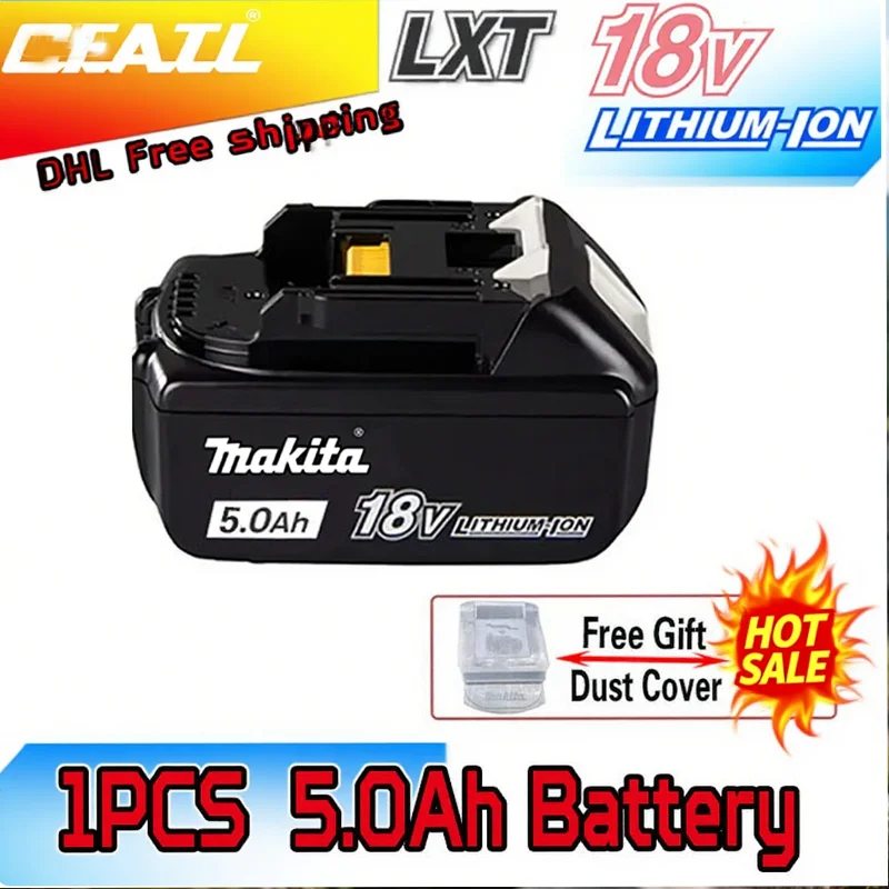 

6Ah/5Ah/3Ah for Makita 18V Battery BL1830B BL1850B BL1850 BL1840 BL1860 BL1815 Replacement Lithium Battery