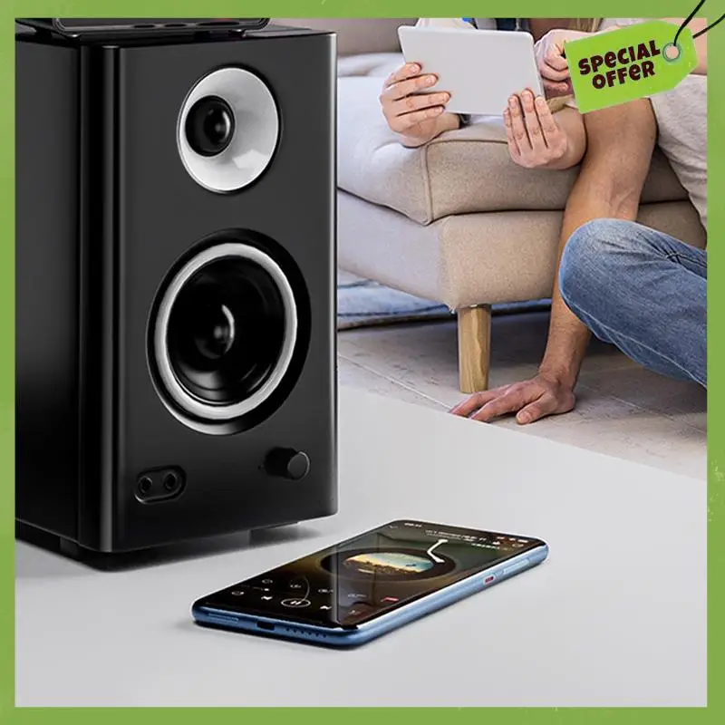 

Leading-Mini Small Power Amplifier Audio Power Amplifier 100Wx2 Fever-Grade Home Stereo Bluetooth Power Amplifier 5.3 Us-Plug