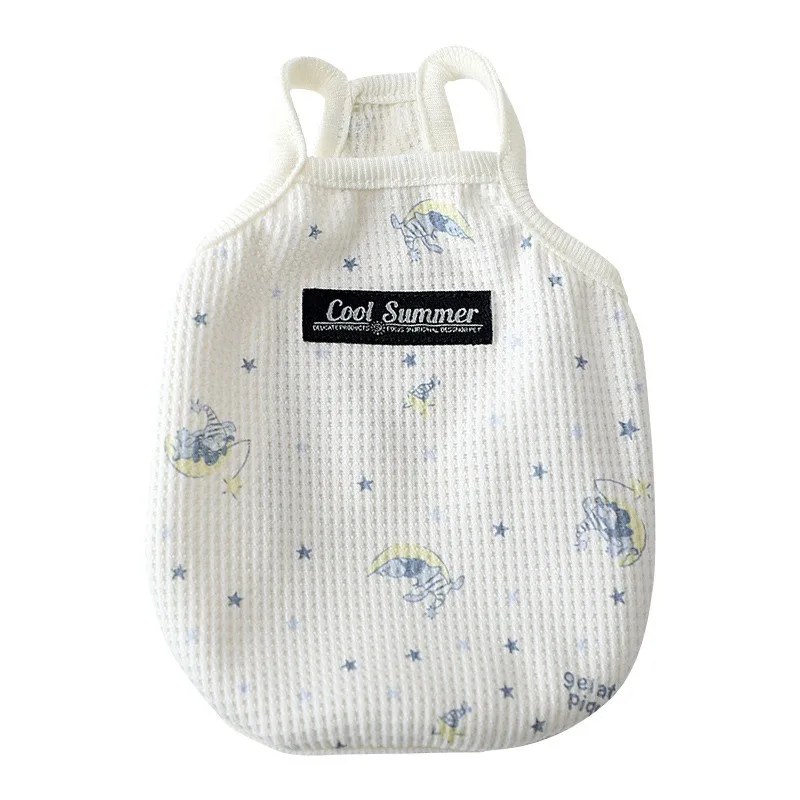 Pet Dog Summer Thin Clothes Waffle Cute Tank Top with Ins Air Conditioning Shirt Small Dog Supplies Puppy Clothes Cooling Vest - Image 6