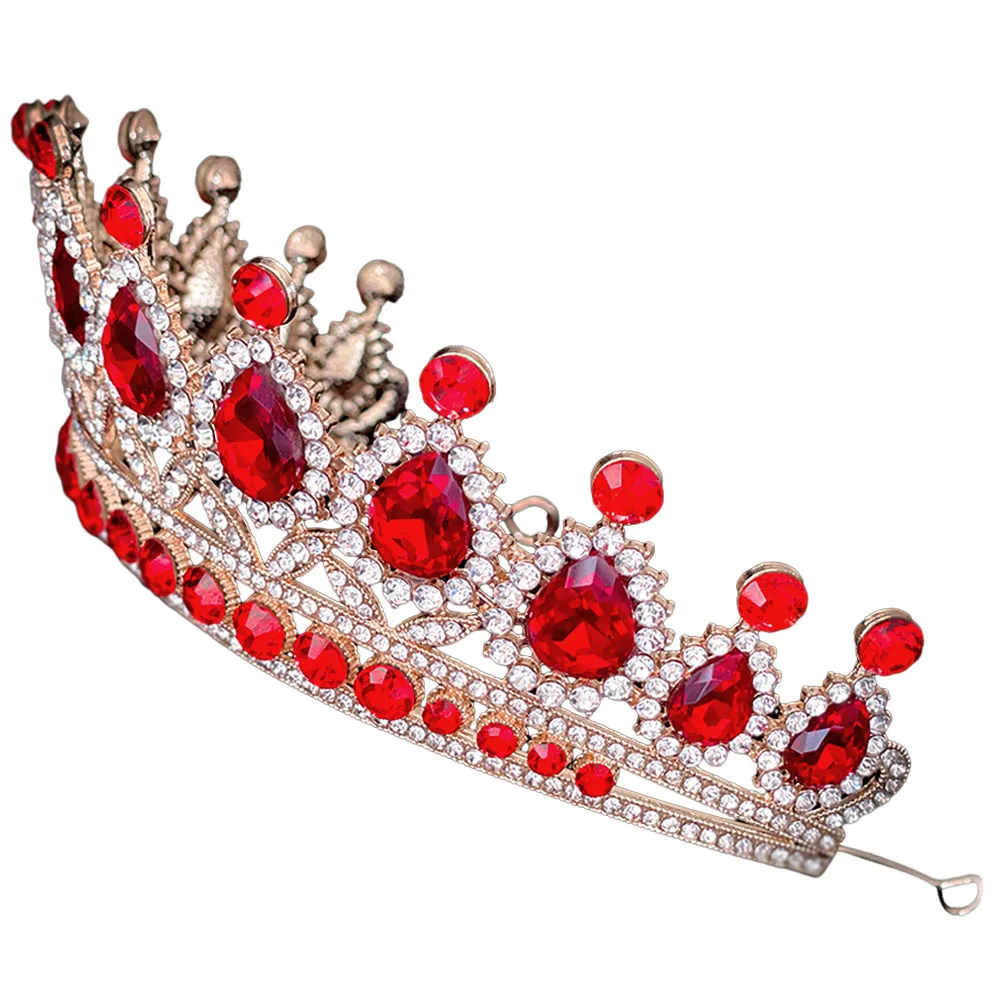 

Rhinestone Crowns Tiara Headbands Women Bridal Prom Homecoming Crown Decorative Tiaras Birthday Bachelorette Pageant Costumes