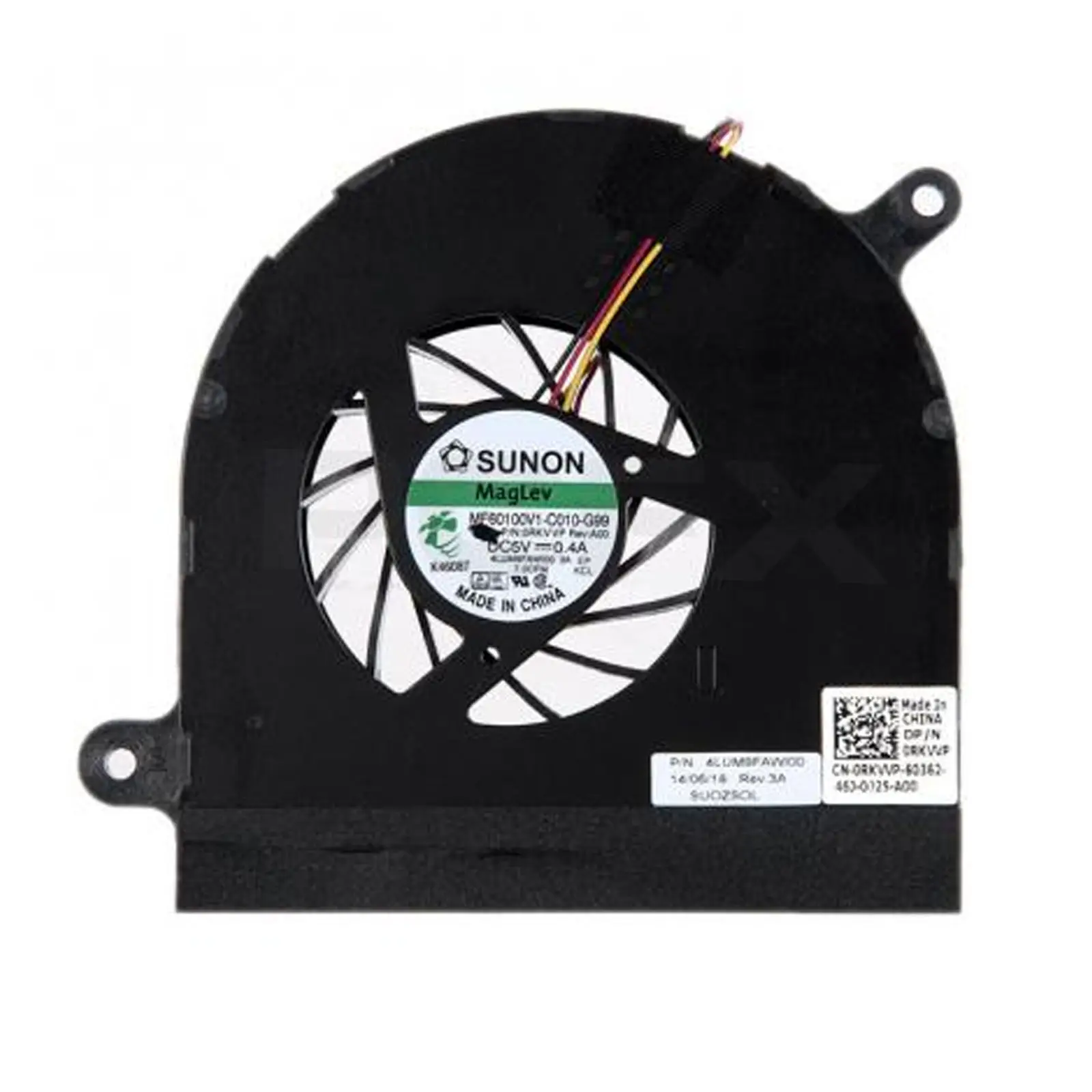 Ventilador de refrigeración para CPU de portátil Dell, para Dell Inspiron N7010 17R 17 Series 0RKVVP RKVVP