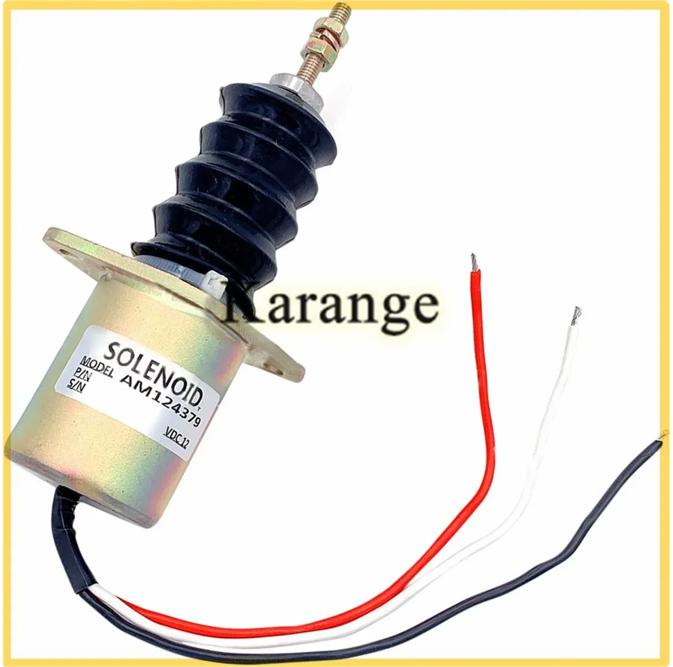 AM103337 Fuel Stop Solenoid AM124379 AM103337 For John Deere 430 332 Lawn and Garden Tractor F915 F925 F935 425 AM10 3337