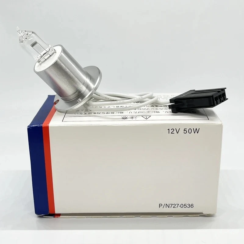 727-0536 12V 50W Halogen Lamp for Roche Cobas C311/501/502/701/702/711/6000/8000 Labspect 003 Biochemical Analyzers
