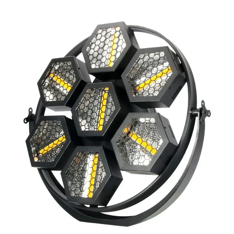 

Stage background retro flash light 7 full-color bar clear bar Livehouse colorful horse racing effect light