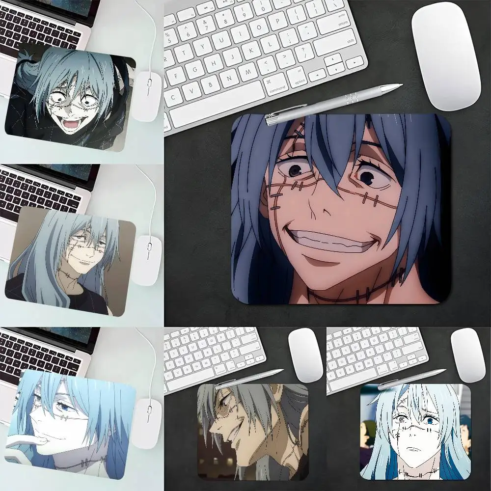 

1pc Anime JK Mahito Small Mousepad Keyboard Pad Laptop Cushion Non-slip Deskpad