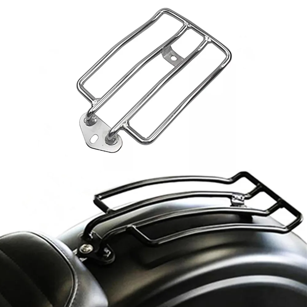 

Motorcycle Rear Seat Support Rack Luggage Rack For Harley Sportster Iron XL 883 1200 2004-2019 2018 2017 2016 2015 2014 2013