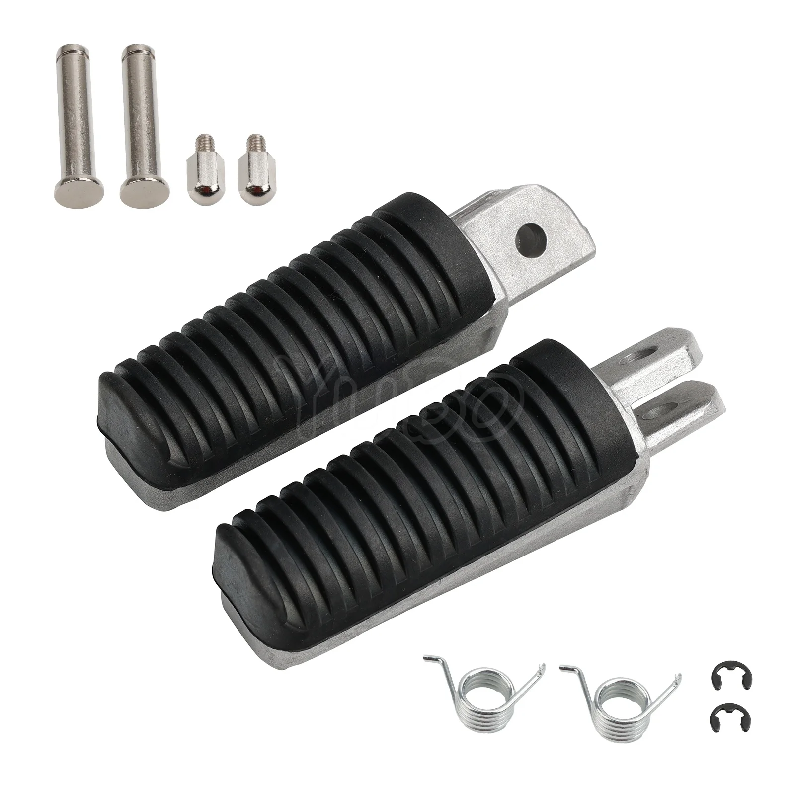 Reposapiés Delanteros para Motocicletas Yamaha FZR 600 XJ 600 N YZF 600 R6 DM900 XJ900S YZF 1000 R1 FJR 1300 YZF 1000R1 (5VY) 2004-2005