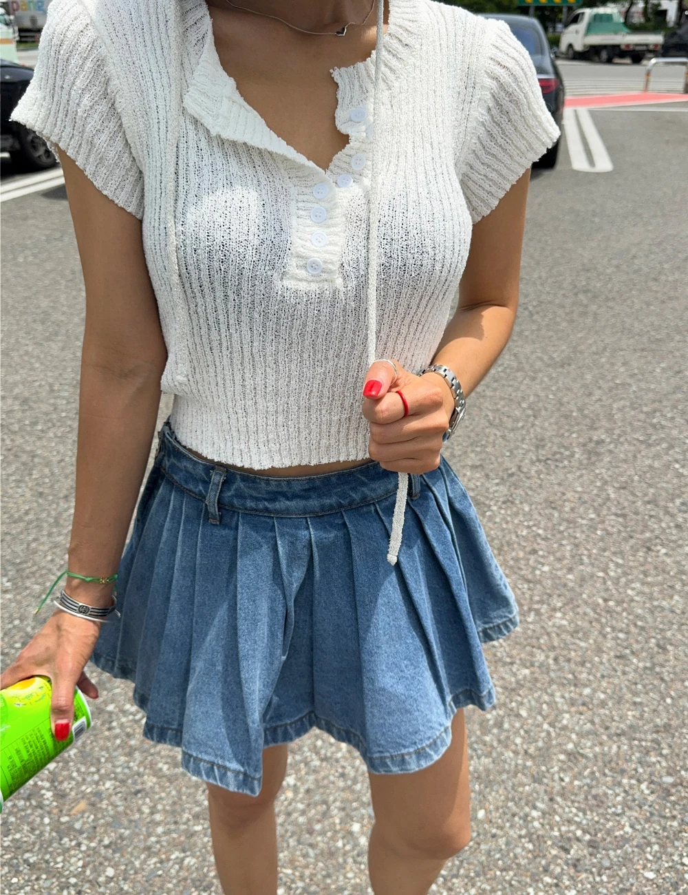 

Женская юбка с высокой талией в стиле ретро, антилегкая хлопково-марлевая плиссированная юбка, брюки, модная юбка для поездок на работу