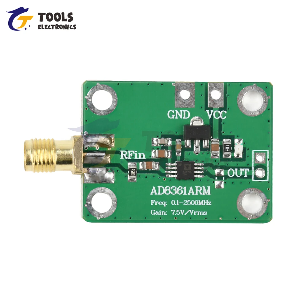 AD8361 DC 2.7-5.5 V RF Power Meter True RMS Detection Module AM Detector Magnitude Detector 0.1-2.5 GHz