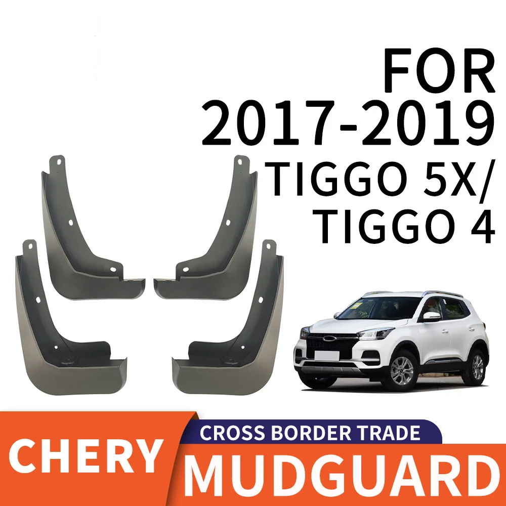 

For 2017-2019 Chery Tiggo 5X/Tiggo 4 mudguard Mudflaps Front Rear Flares Splash Guards Cover Car Accessoie